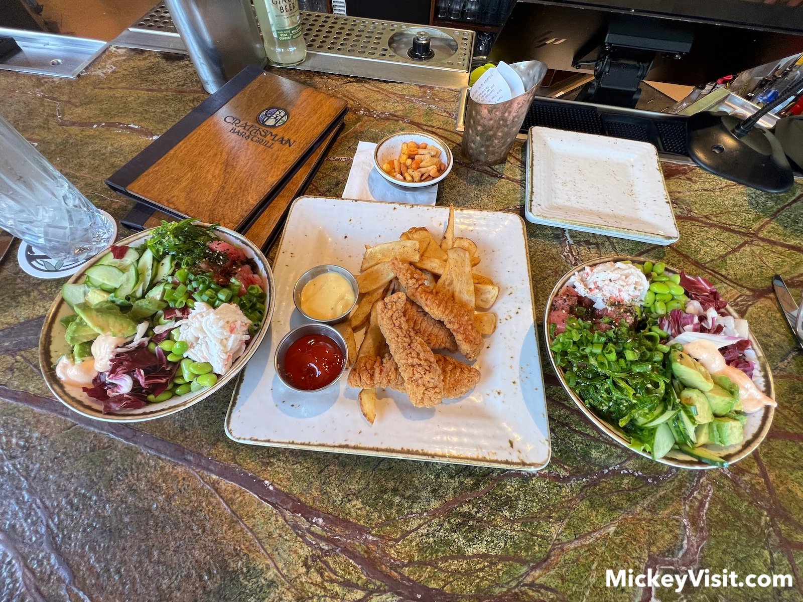 Craftsman Bar foods