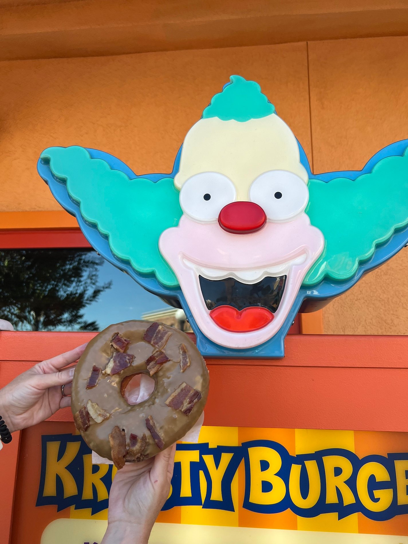 Chocolate simpsons donut