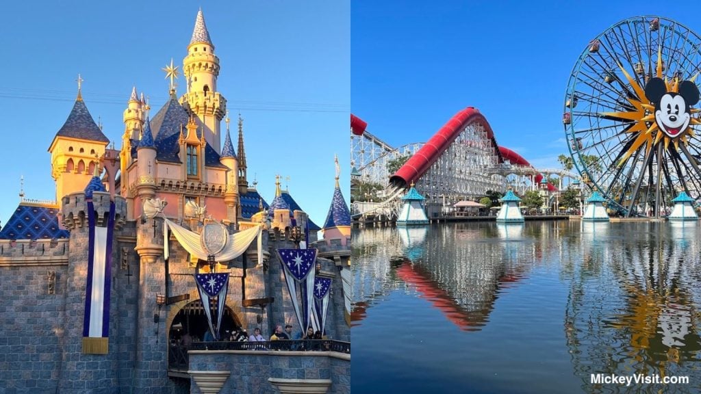 Disenyland and Pixar Pier