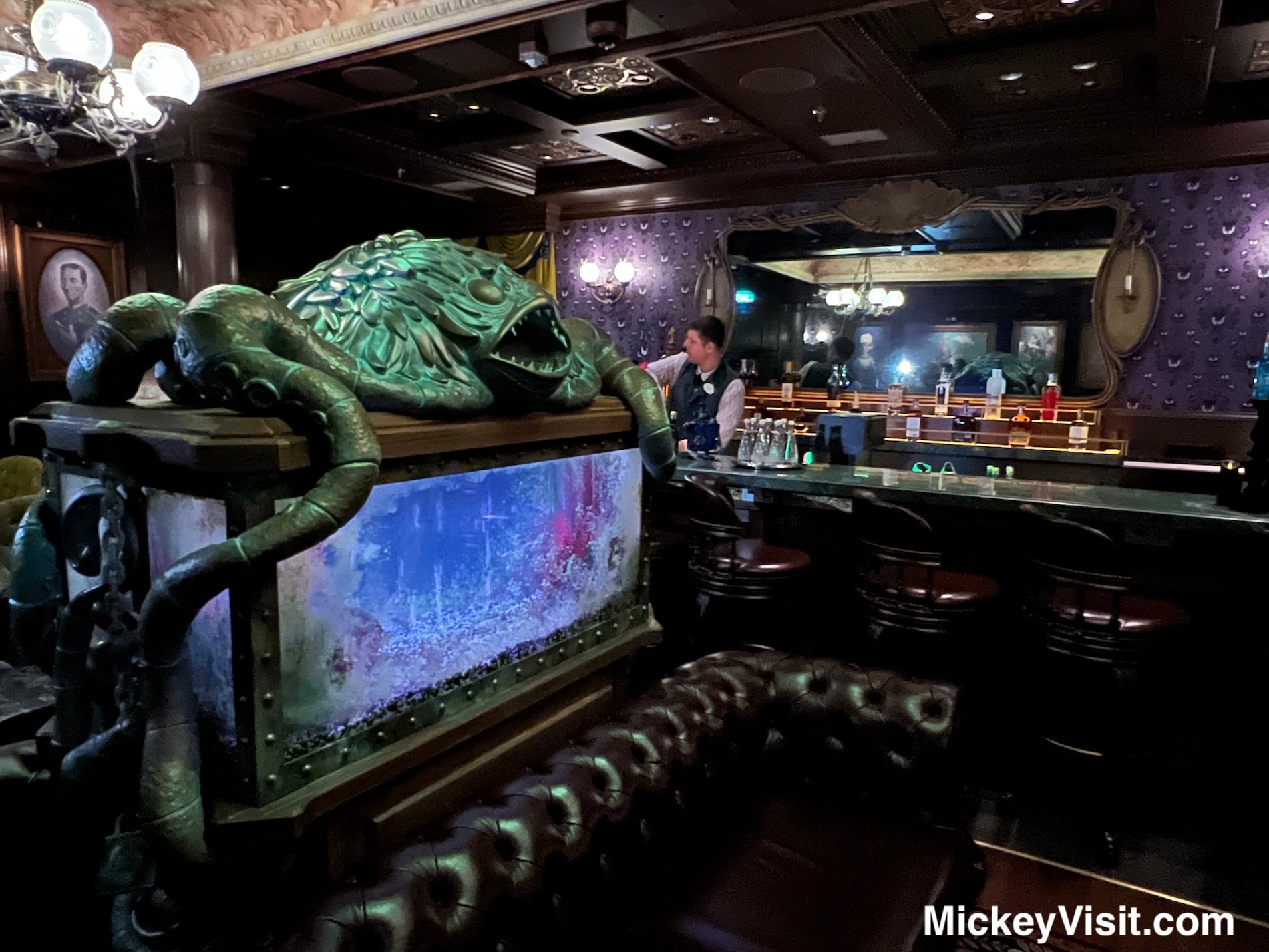 Disney Haunted Mansion bar