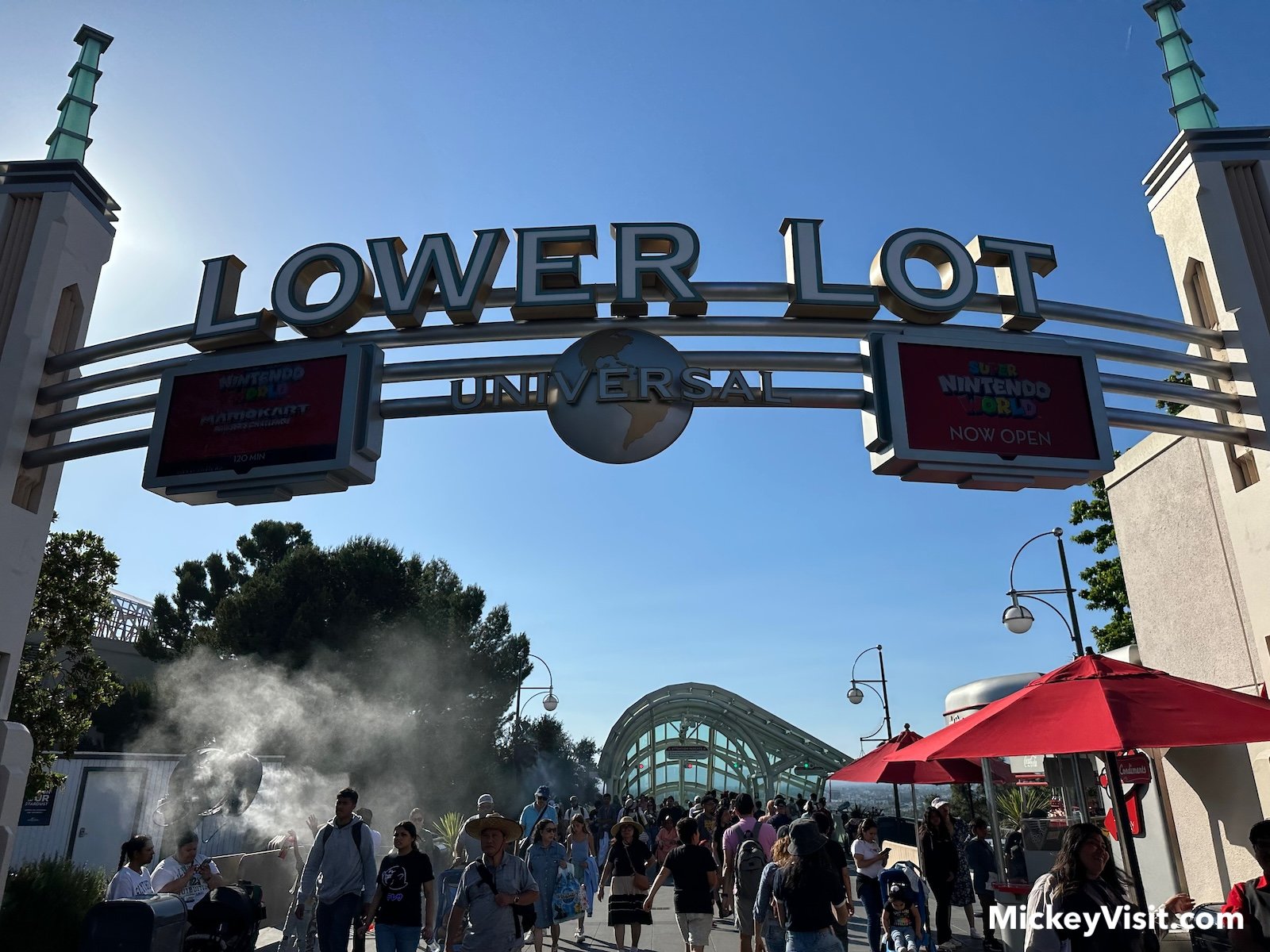 Universal Studios Hollywood Lower Lot attractions