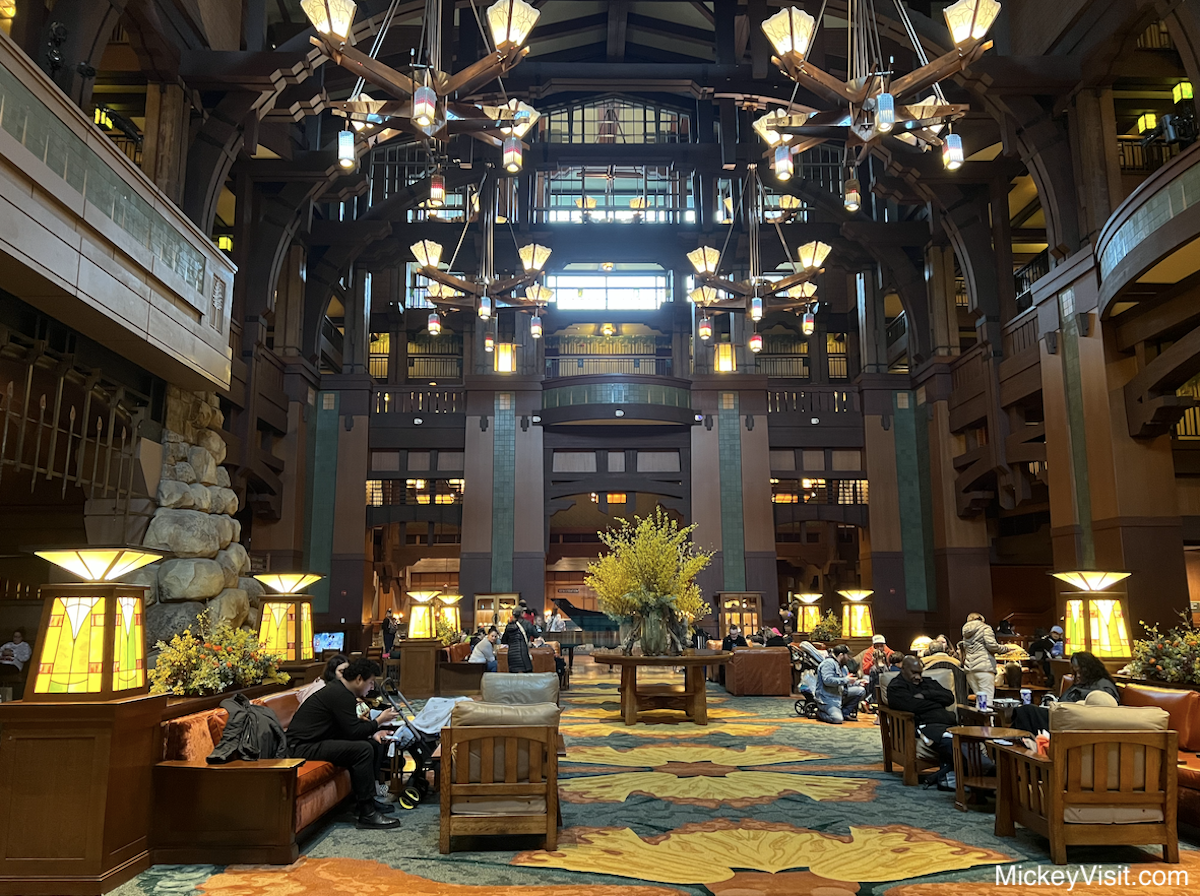 Grand Californian lobby