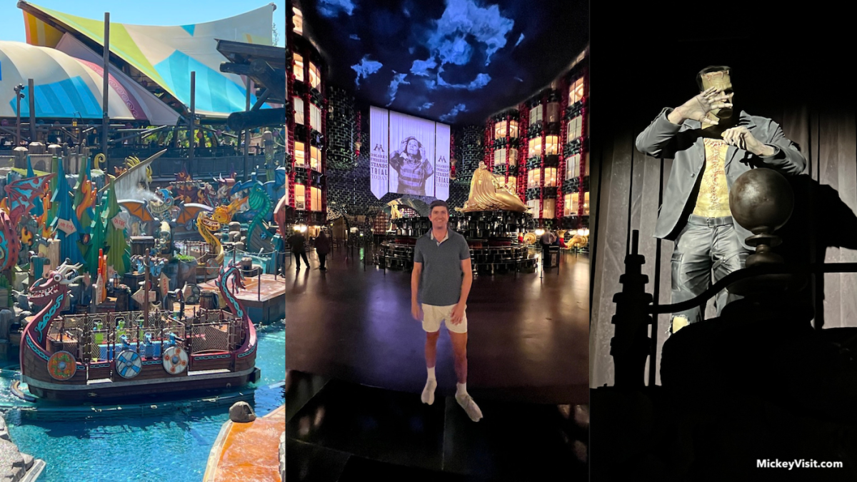 universal epic universe ride photos - harry potter, monsters unchained, how to train your dragon